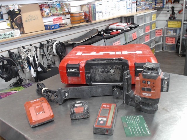 Laser rotatif+1batt(4ah)+charge+acc+case