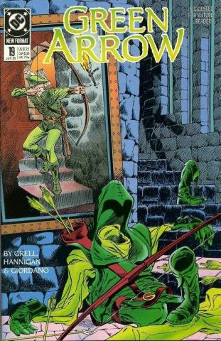 Green arrow *19