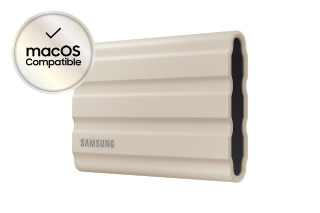Ssd samsung t7 rubber beige in box