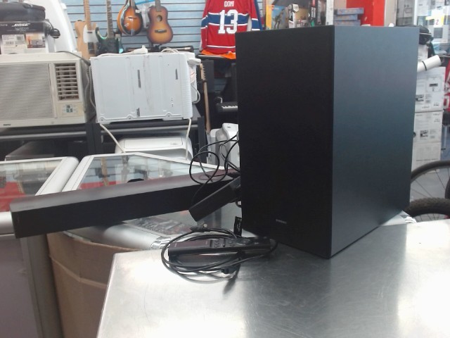 Barre de son avec subwoofer + man.