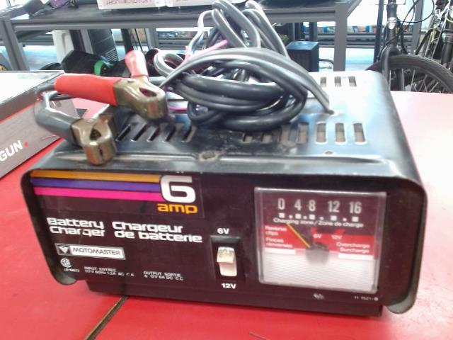 Chargeur de batterie 6v/12v 6amp