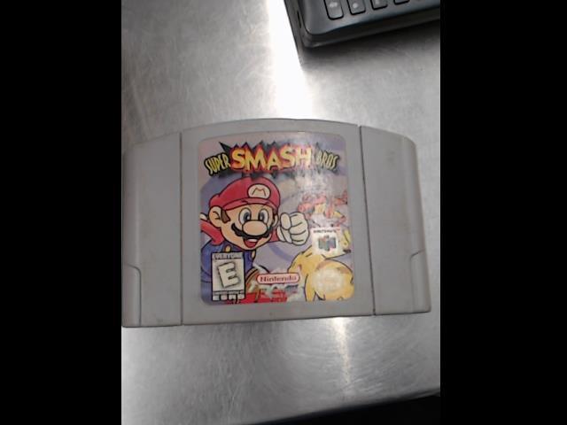 Jeu nintendo 64 super smash bros