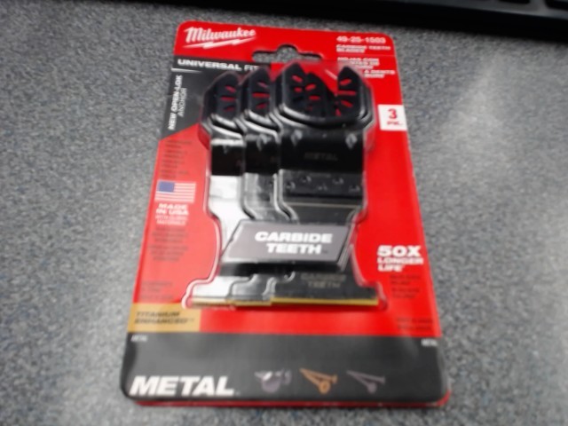 3 lame metal neuf