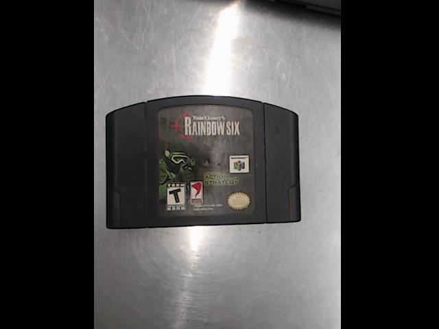 Jeu nintendo 64 tom clancy's rainbow six
