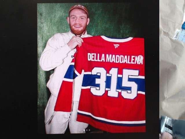 Chandail canadien de mtl numero 315