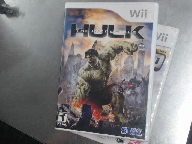 Jeux de wii hulk the incredible
