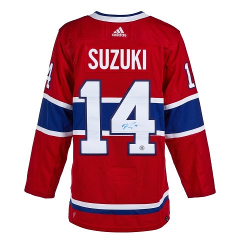 Signed official habs jersey suzuki+cert.