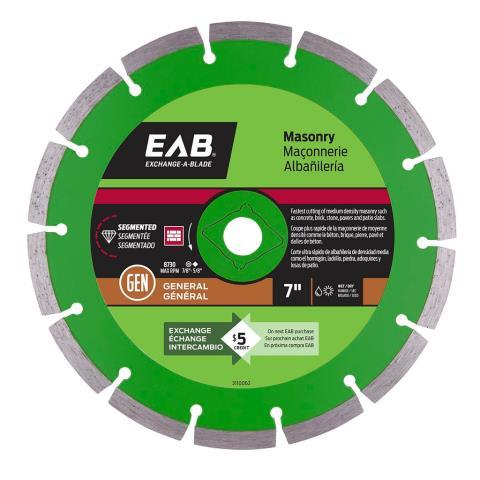 Blade 7 po circulaire masonry