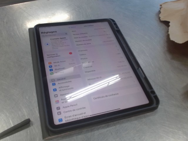 Ipad pro 11 3th gen 128gb + case