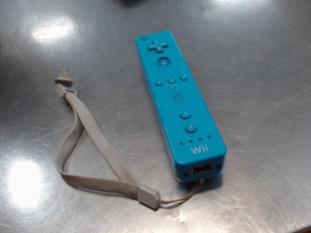 Manette wii bleu