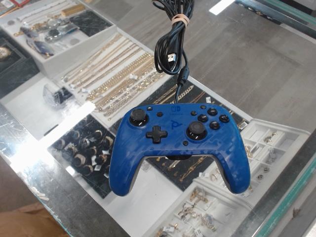 Manette wired blue nintendo switch