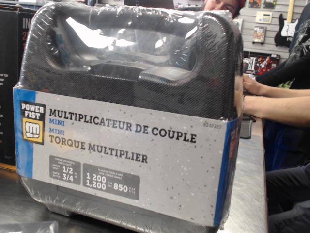 Multiplicatewur de couple