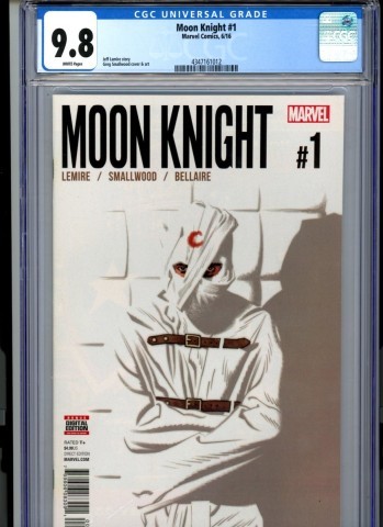 Moon knight #1 graded 9.8