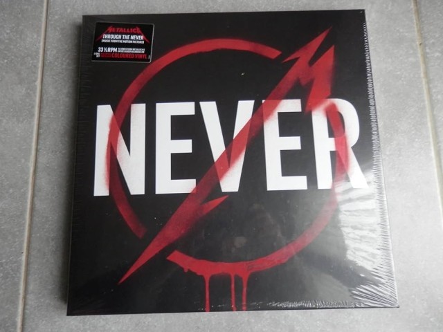 Metallica through the never 4 disk vinyl