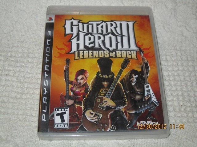 Guitar hero iii legends of rock