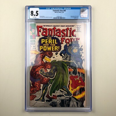Fantastic four #60 (1967) cgc 8.5