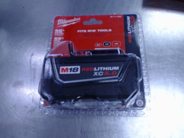 Milwaukee 5ah batterie new