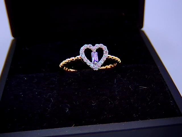 BAGUE EN OR 10KT  NEW