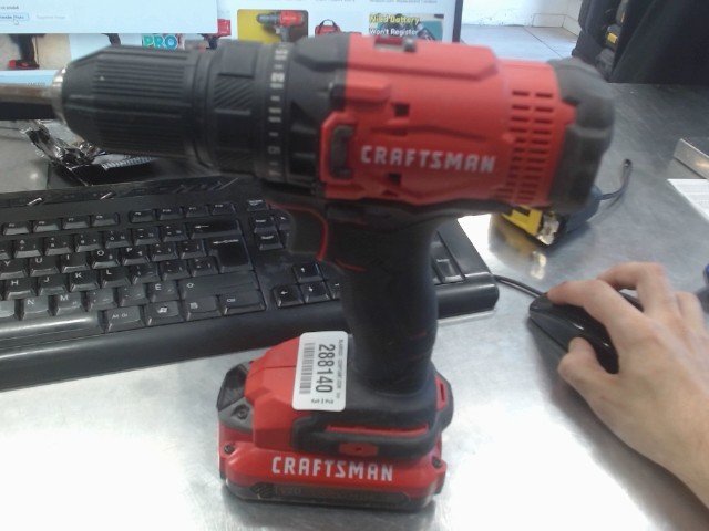 Drill a battery no charge+bat