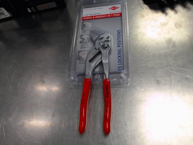 Pliers and wrench tool 7 1/4''