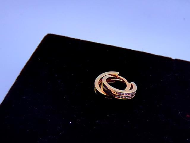 BOUCLES D OREILLES EN OR 10KT