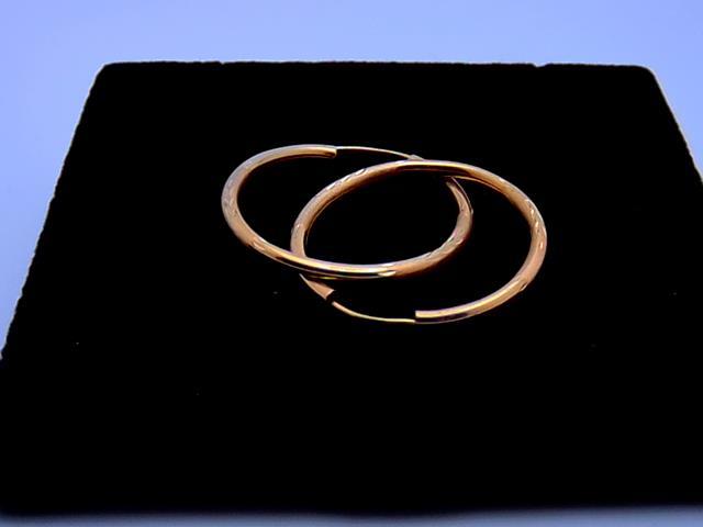 BOUCLES D OREILLES EN  OR 10KT