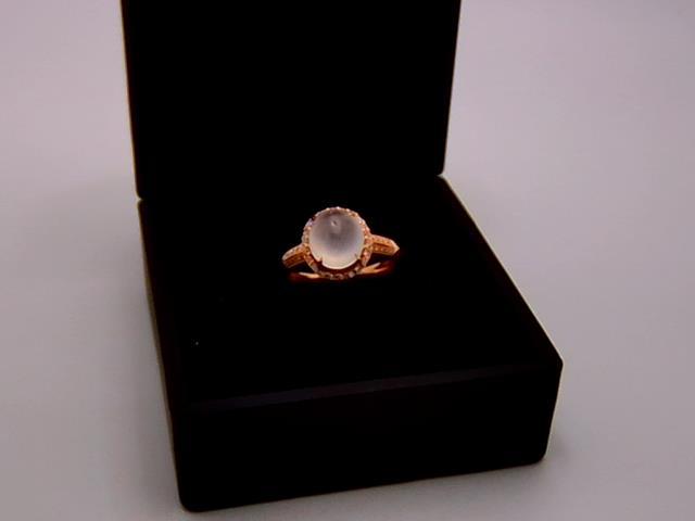 BAGUE EN OR 18KT AVEC DIAMANTS