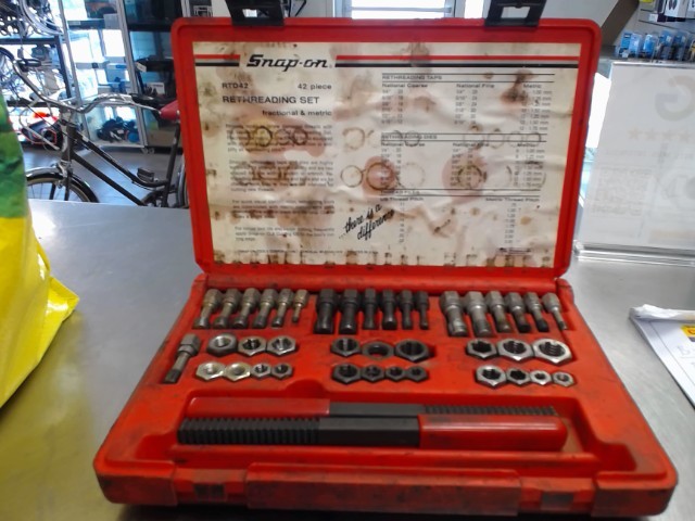Rethreading set fractional & metric