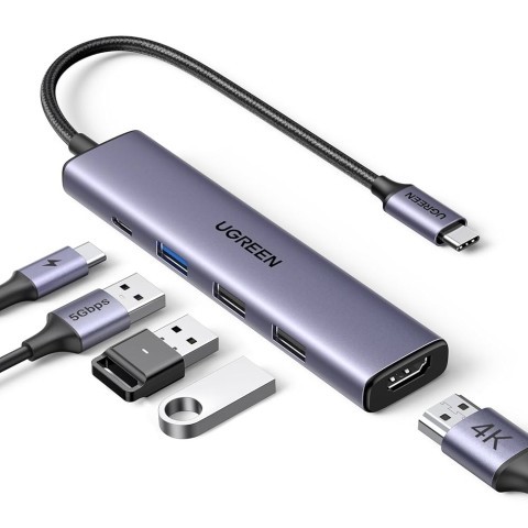 Usb-c multifonction adapter