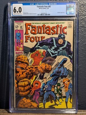 Fantastic four #82 graded 6.0