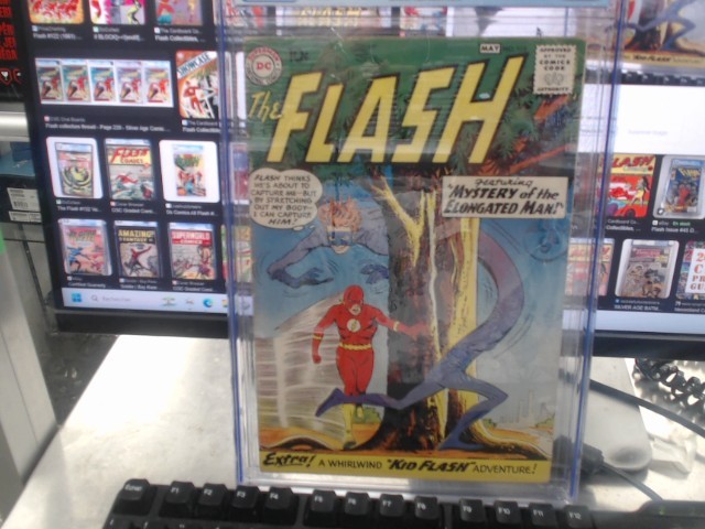 The flash #112 d.c. comics graded 4.5