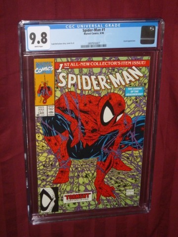Spider-man #1 8/90 graded 9.8