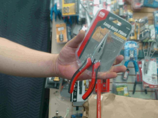 Long nose pliers 6-1/2''