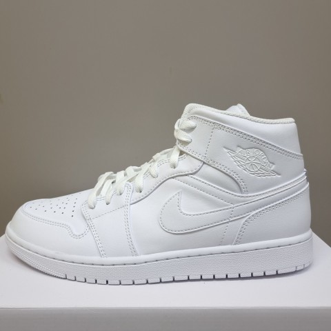 Air jordan 1 mid blanc