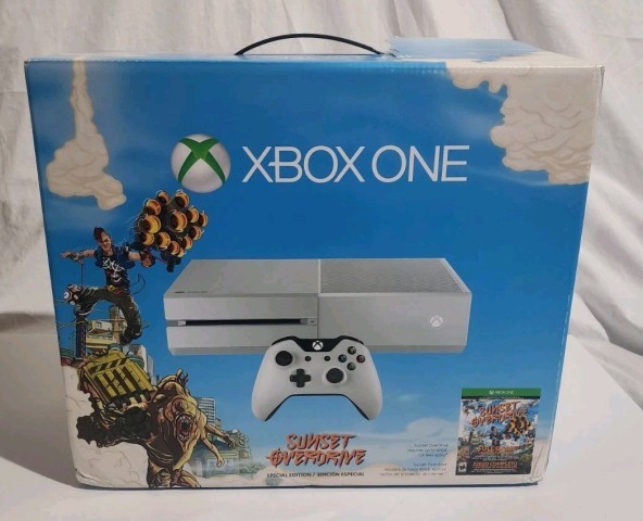 Xbox one blanche avec cable et boite