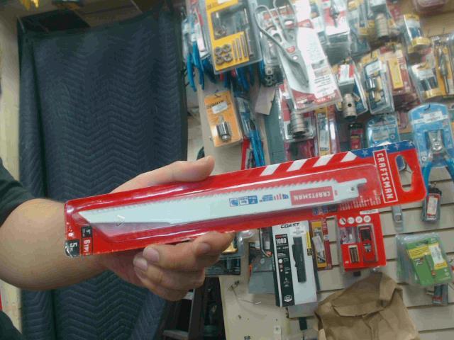 Pk 5 nailed wood 9 sawzall blade