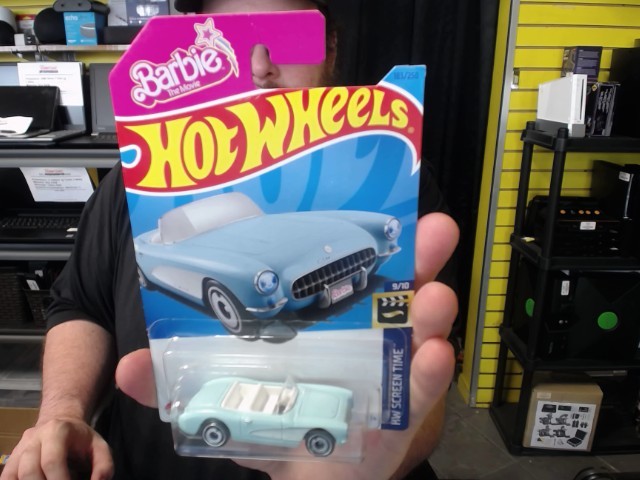 Hot wheels 1956 corvette barbie