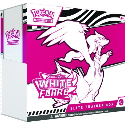 Pokemon scarlet&violet white flare box