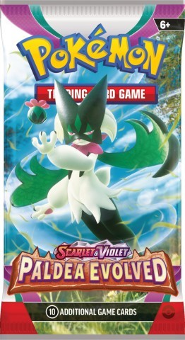 Pokmon scarlet&violet paldea evolved