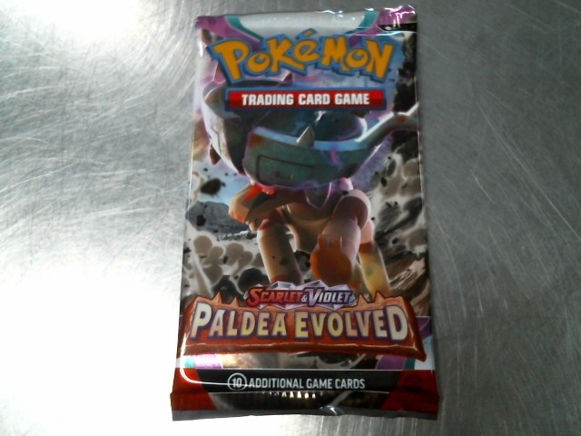 Paldea evolved booster pack