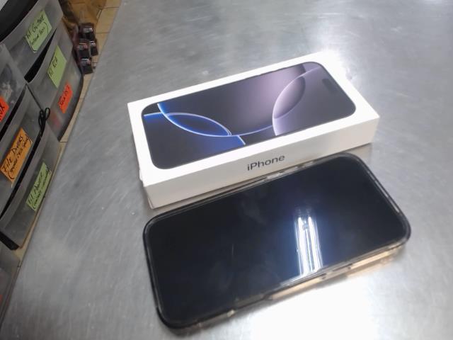 Iphone 16 pro max + case + fil ds boite