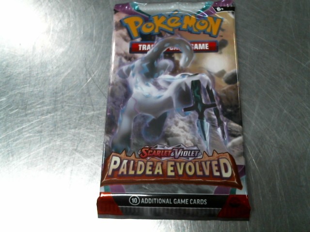 Paldea evolved booster pack