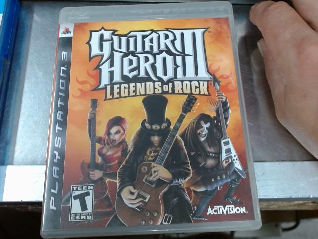 Guitar hero 3 legends of rock