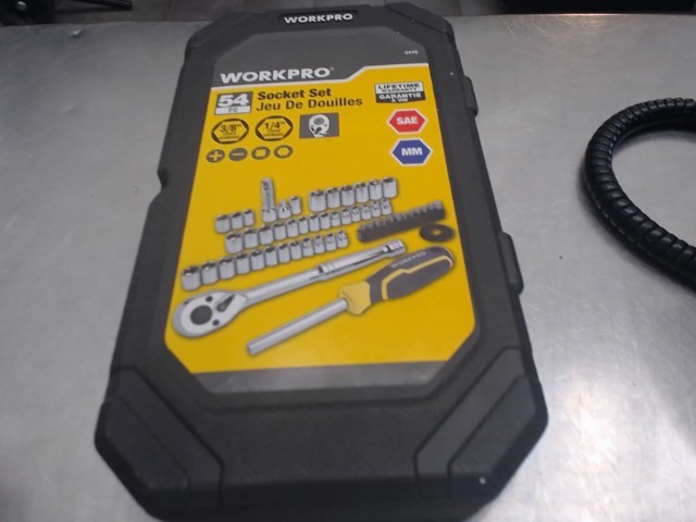 Socket set workpro neuf
