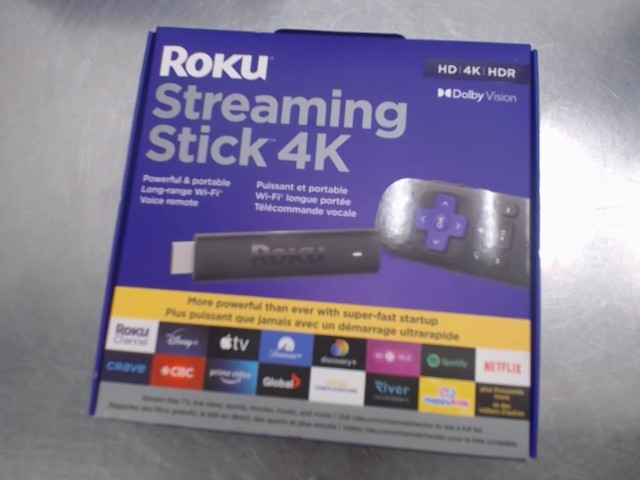 Roku streaming stick 4k new