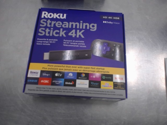 Roku streaming stick 4k new