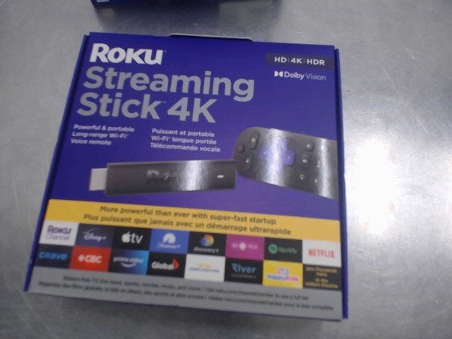 Roku streaming stick 4k new