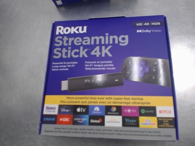 Roku streaming stick 4k new