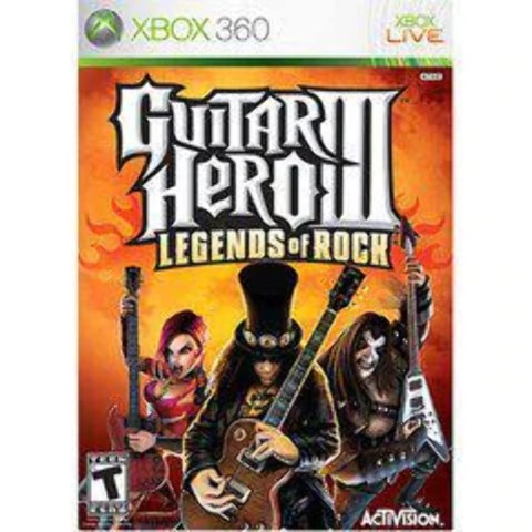 Guitare hero iii legends of rock
