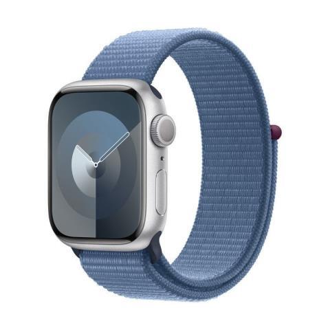 Apple watch series 9 45mm strap bleu gps